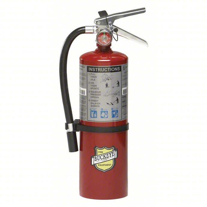 Buckeye 5 lb ABC Fire Extinguisher for Sale | Class A B C | UL 3A:40B:C ...